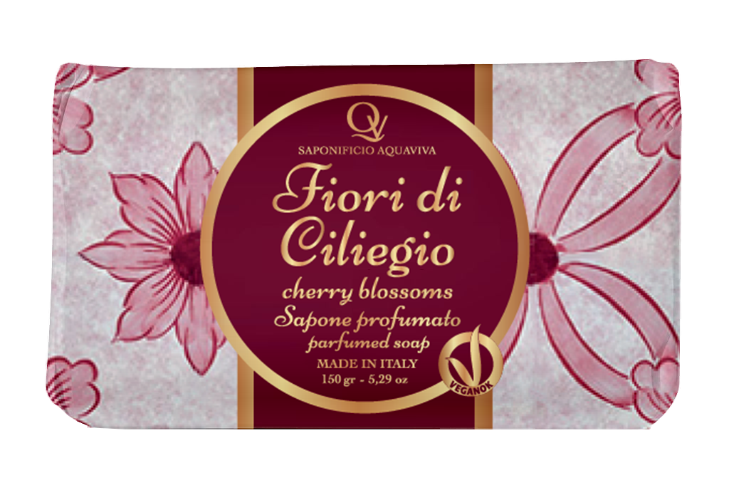 Sapone Bagnodoccia Vegan ai Fiori di Ciliegio Saponificio Aquaviva