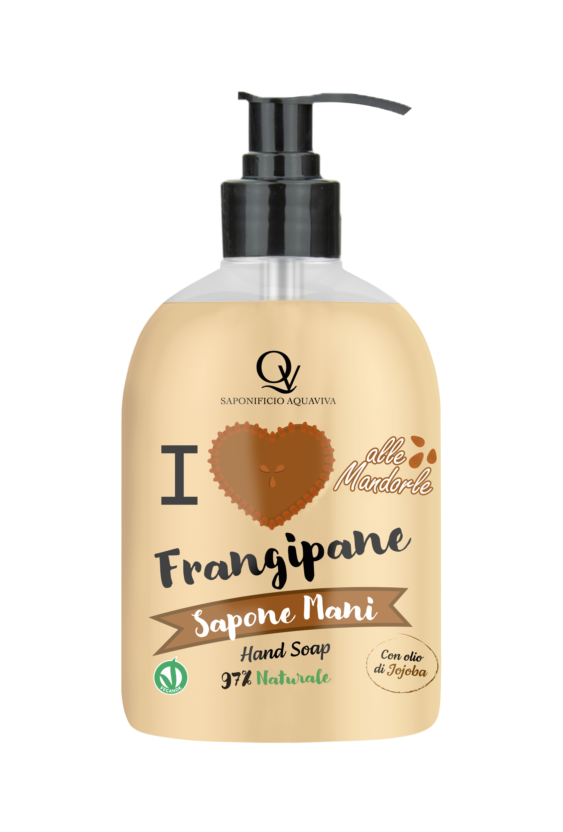 Sapone Mani: Torta Frangipane 100% Vegan Saponificio Aquaviva