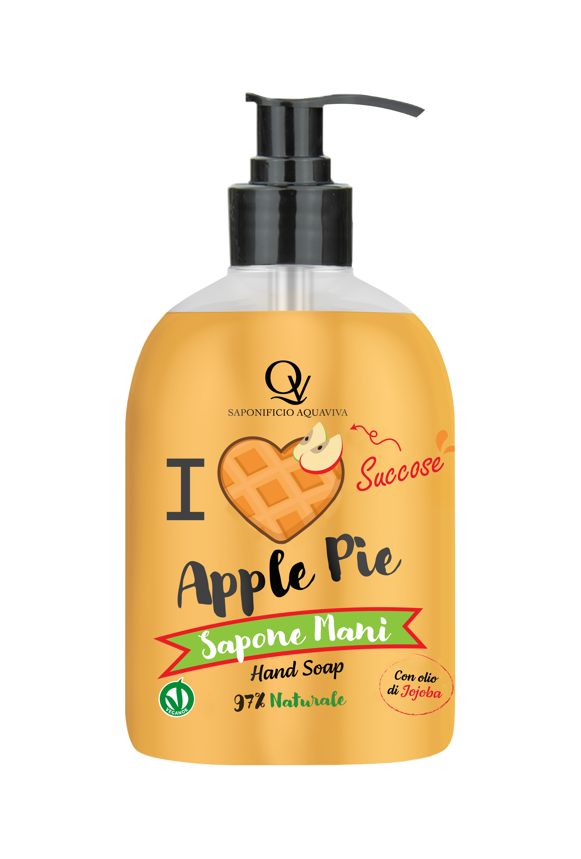 Sapone Mani: Apple Pie 100% Vegan Saponificio Aquaviva
