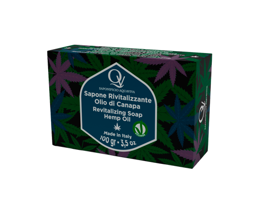 Sapone Bagnodoccia Rivitalizzante all'Olio di Canapa Saponificio Aquaviva