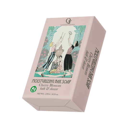 Sapone Bagnodoccia Idratante 270Gr "Fiori di Ciliegio" Saponificio Aquaviva