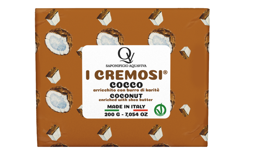 Sapone Cremoso al Cocco Saponificio Aquaviva