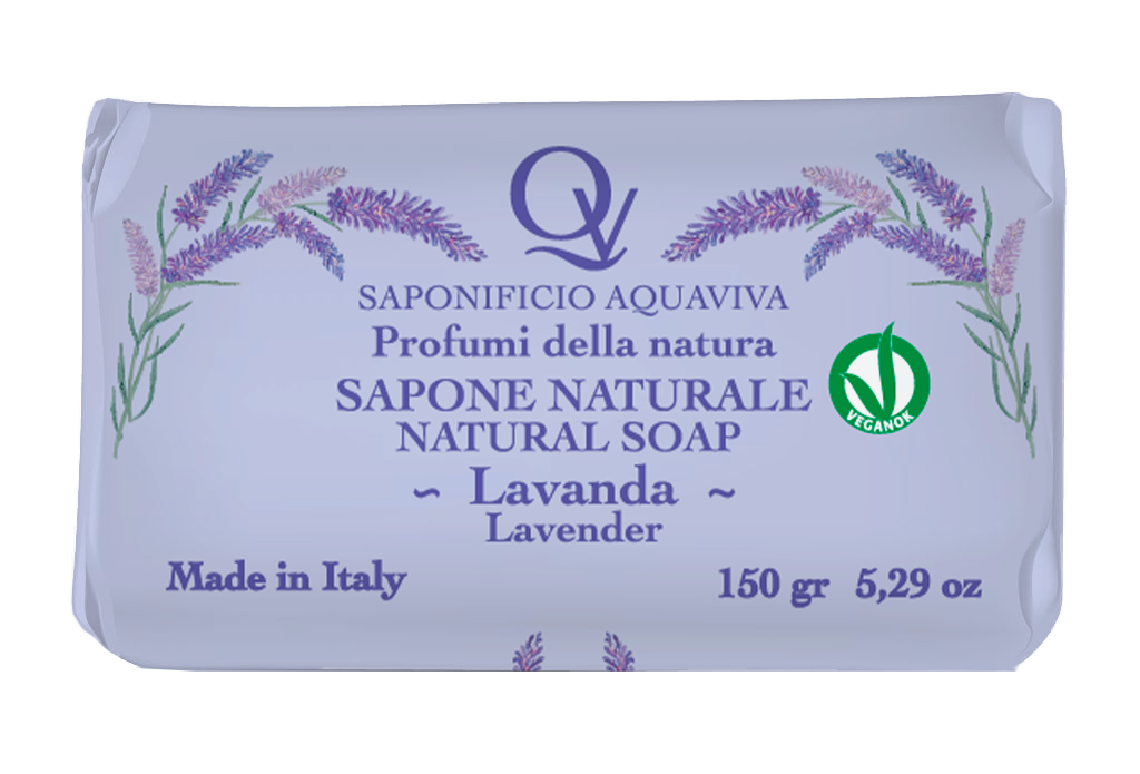 Sapone profumato alla lavanda Saponificio Aquaviva