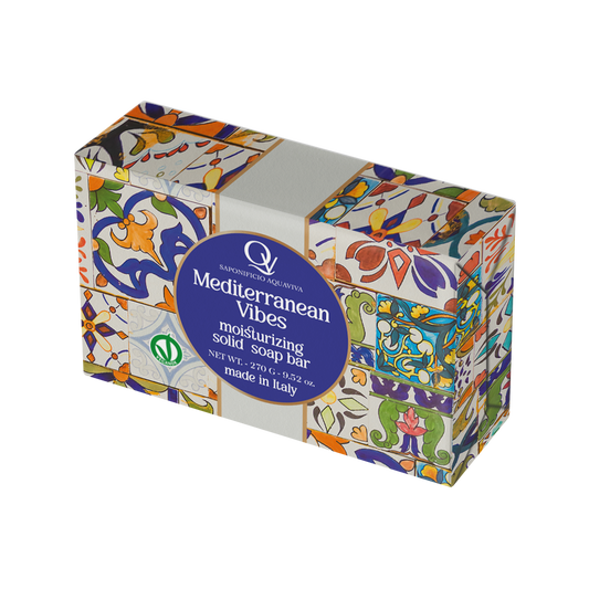 Sapone Bagnodoccia Idratante 270Gr "Mediterranean Vibes" Vegan Saponificio Aquaviva