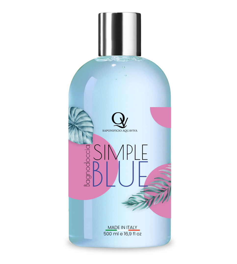 Bagnodoccia "Simple Blue" all'Anice Saponificio Aquaviva