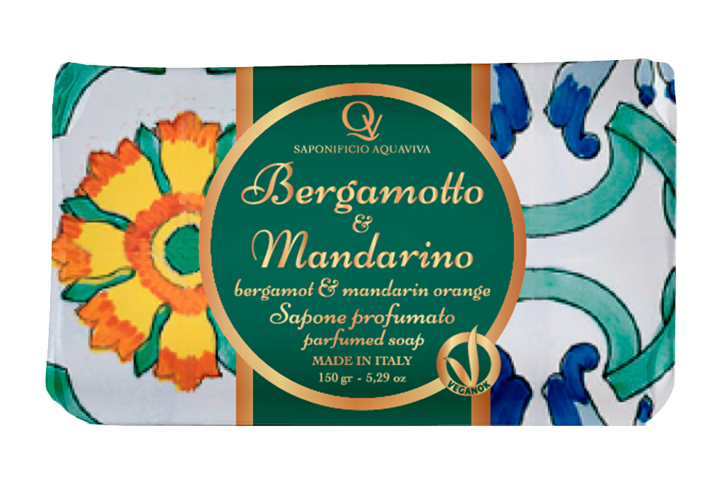 Sapone Bagnodoccia al Bergamotto e Mandarino Saponificio Aquaviva