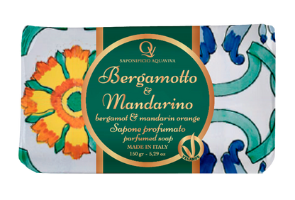 Sapone Bagnodoccia al Bergamotto e Mandarino Saponificio Aquaviva
