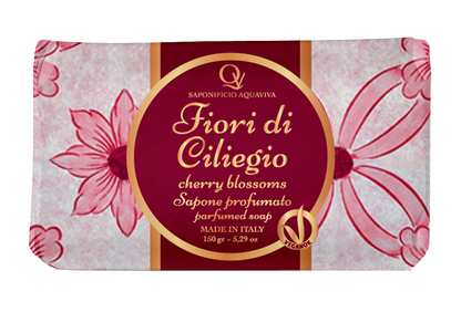 Sapone Bagnodoccia Vegan ai Fiori di Ciliegio Saponificio Aquaviva