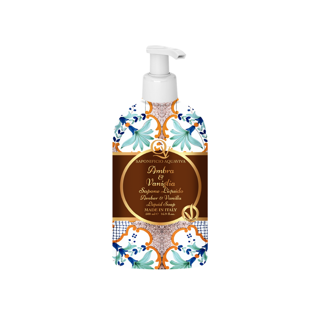 Sapone Liquido Mani e Corpo Positano – Ambra e Vaniglia