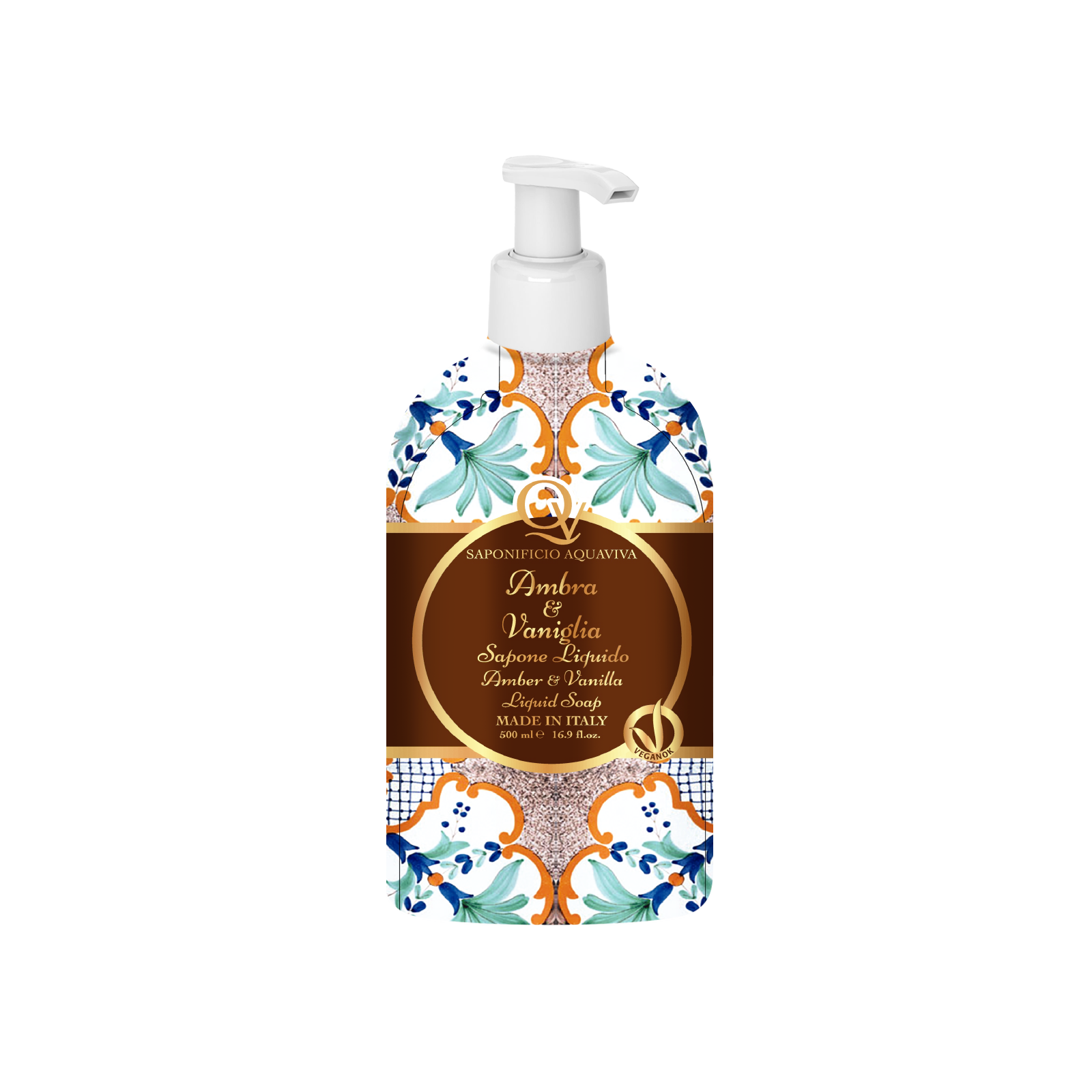 Sapone Liquido Mani e Corpo Positano – Ambra e Vaniglia