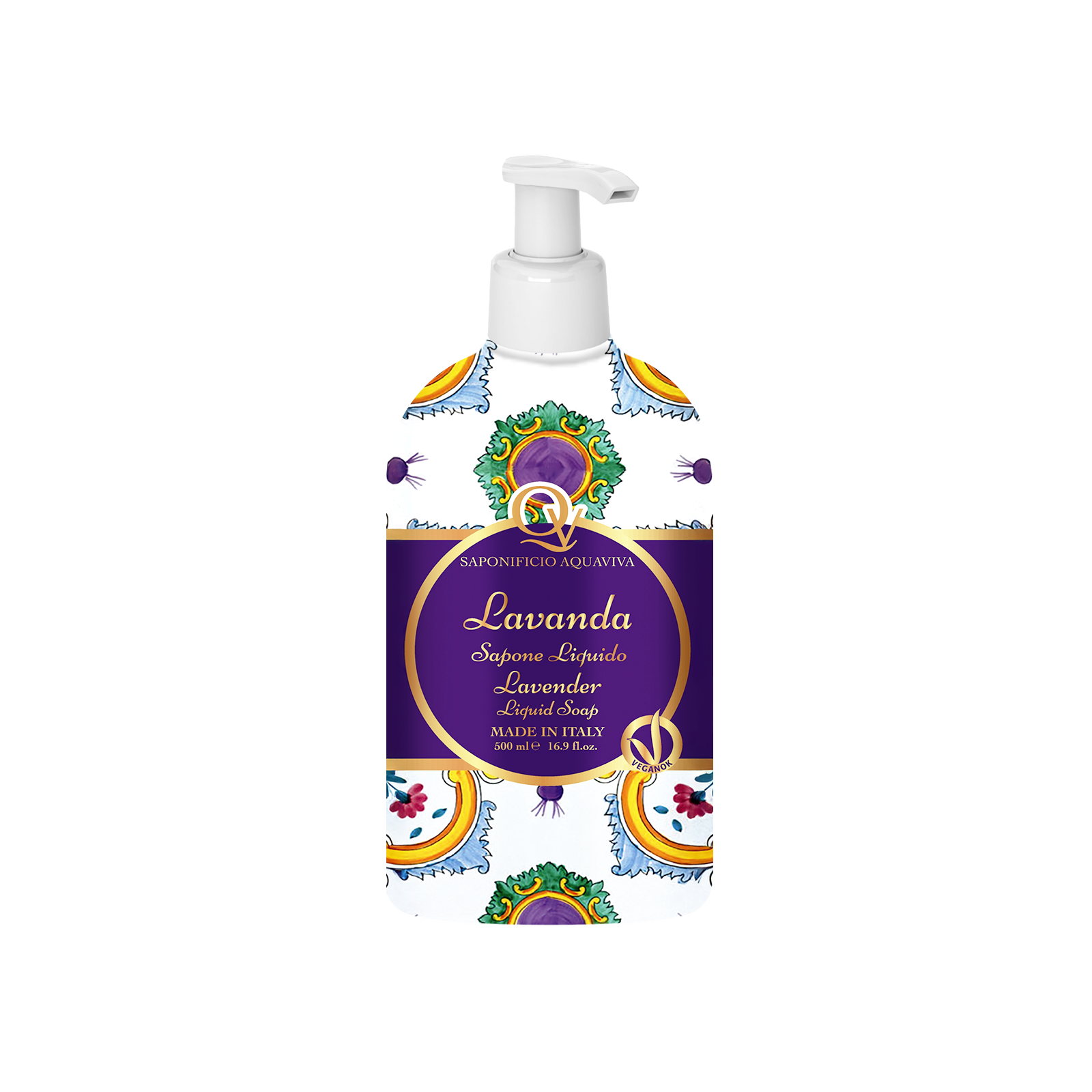 Sapone liquido Mani e Corpo Vietri - lavanda