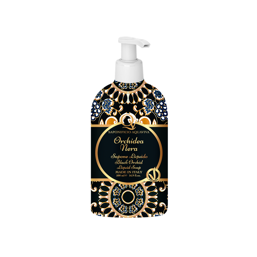 Sapone Liquido Mani e Corpo Ravello - Orchidea nera