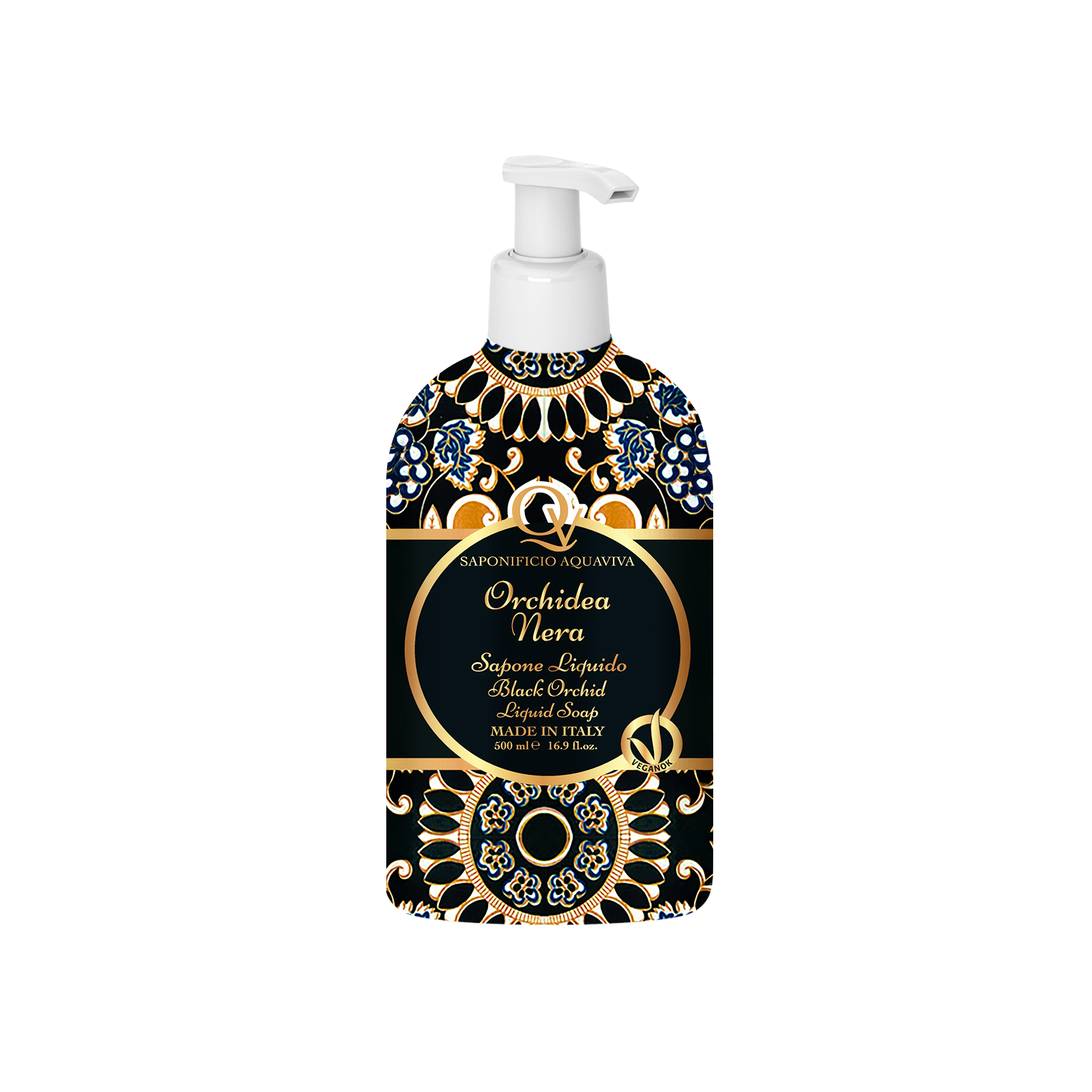 Sapone Liquido Mani e Corpo Ravello - Orchidea nera