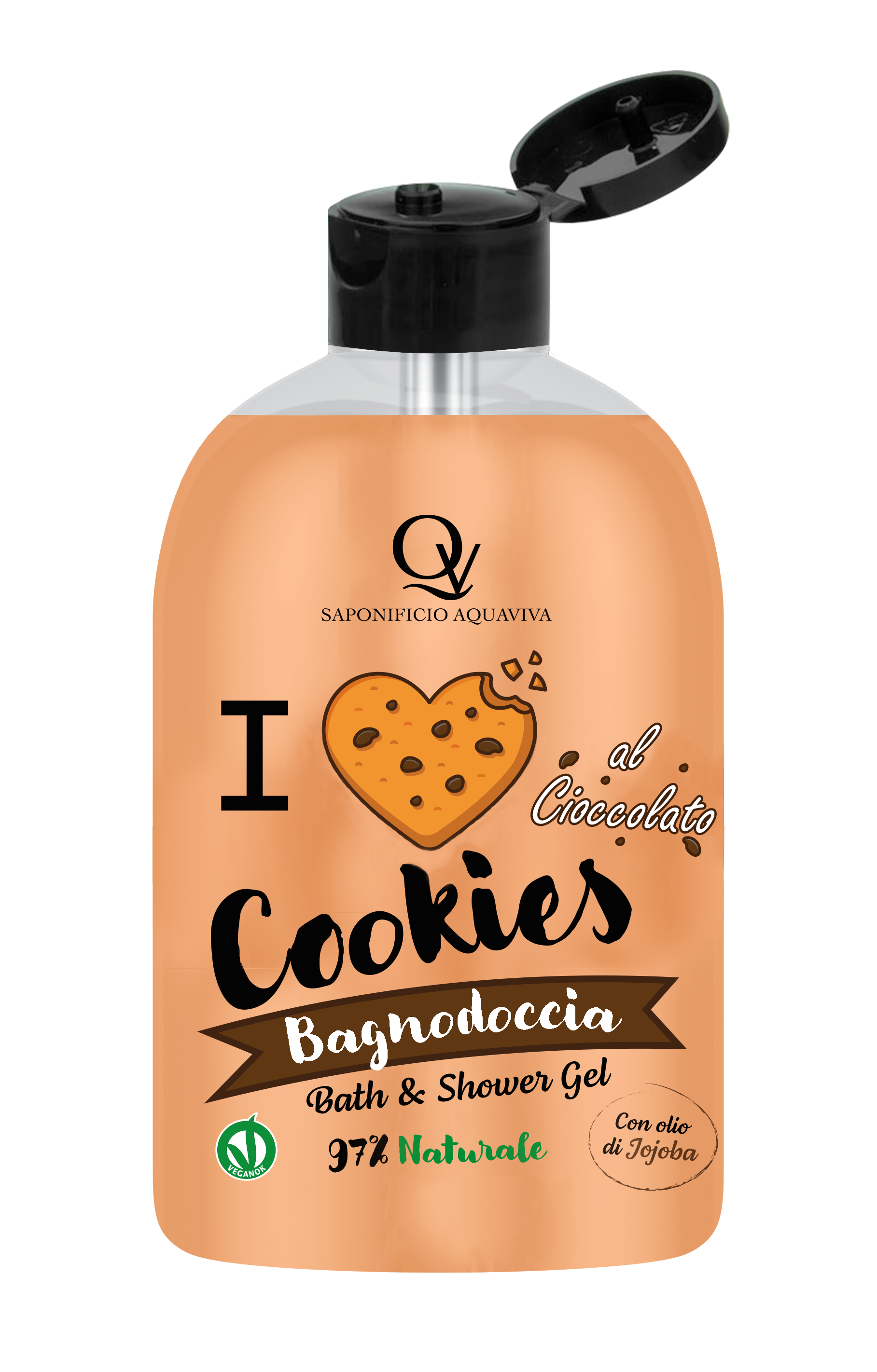 Bagnodoccia: Cookies al Cioccolato 100% Vegan Saponificio Aquaviva
