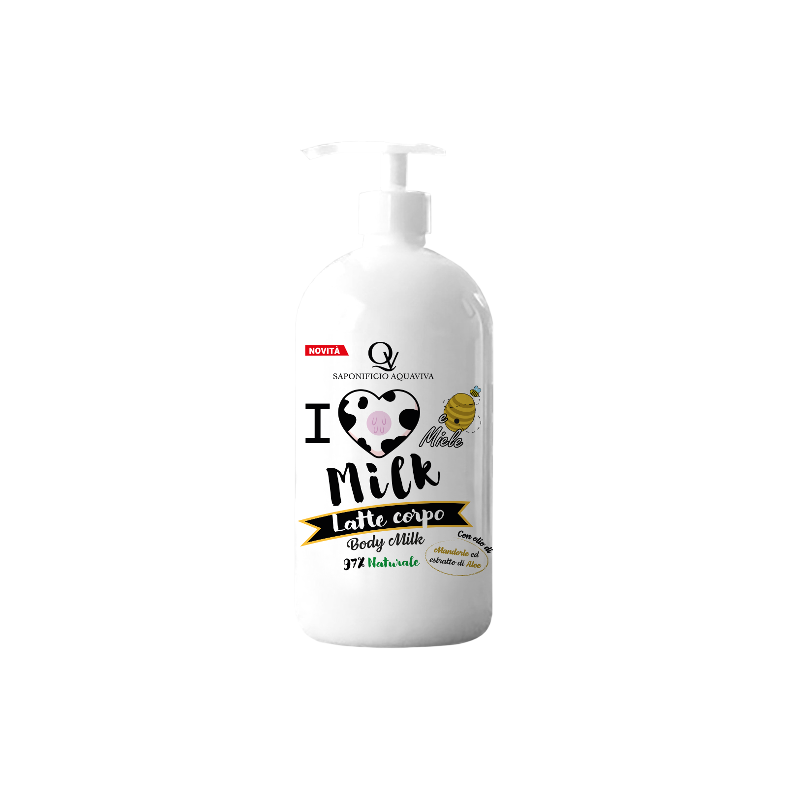 Latte corpo latte e miele