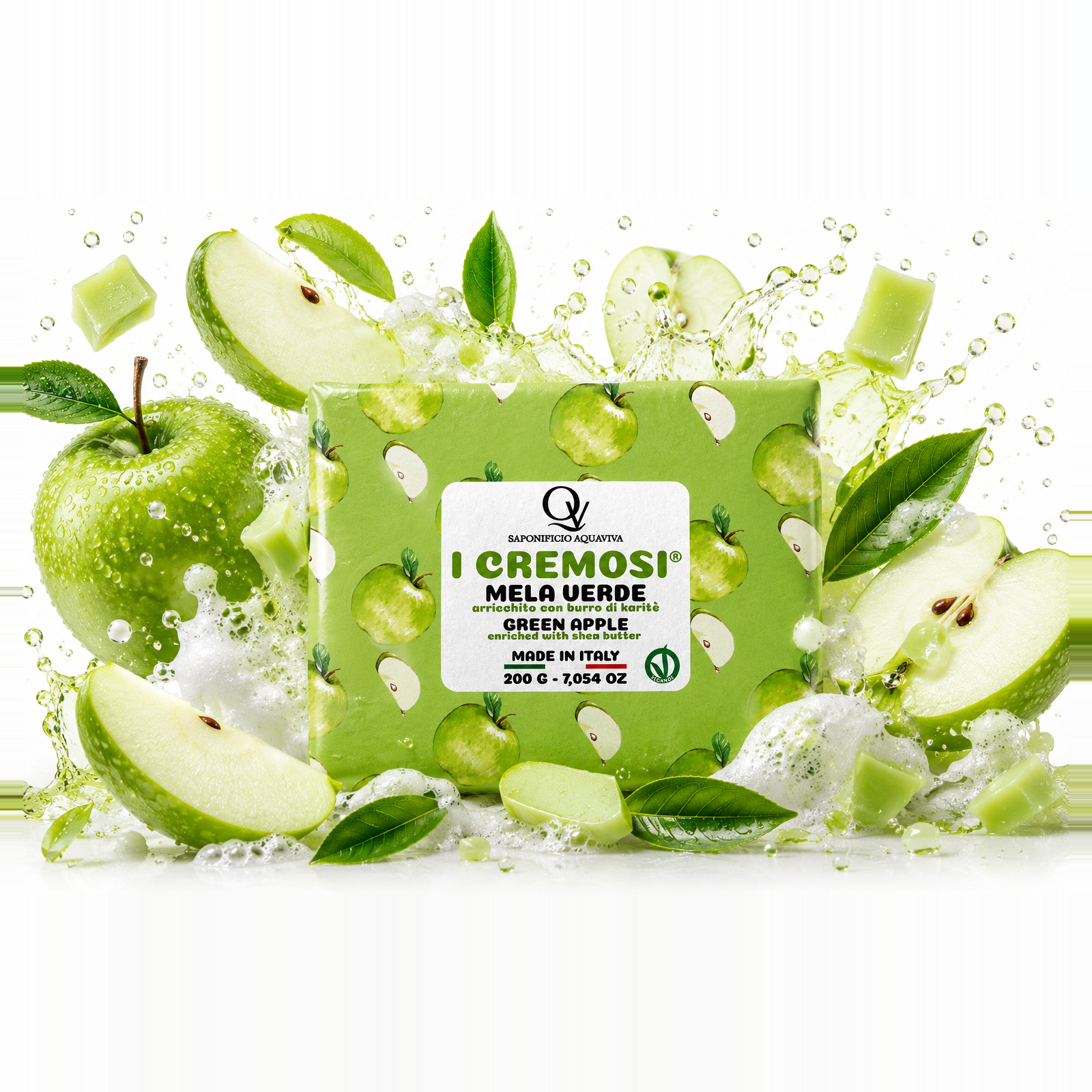 Bagnodoccia Solido Cremoso Mela Verde
