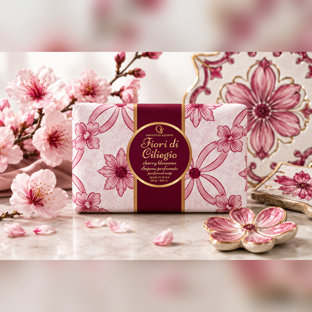Sapone solido Cetara - fiori di ciliegio