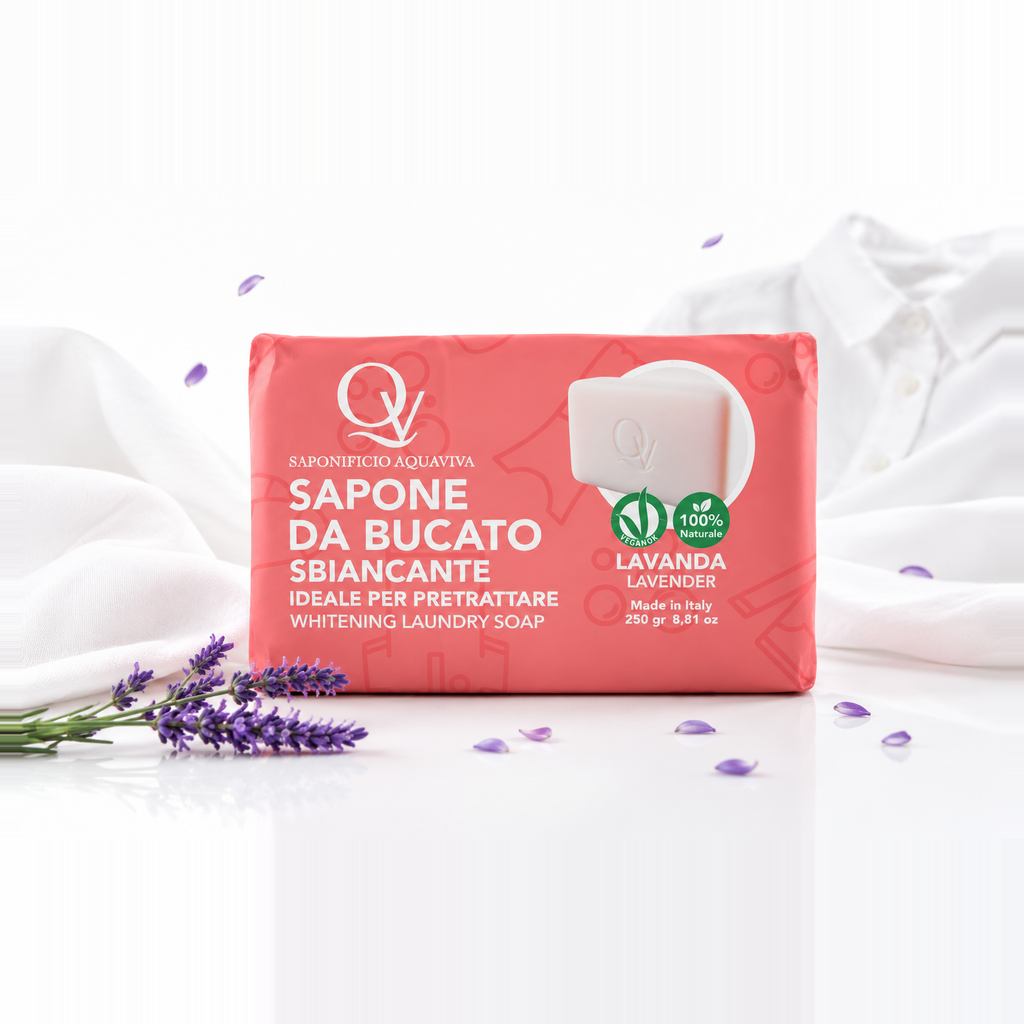 Sapone Sbiancante alla Lavanda