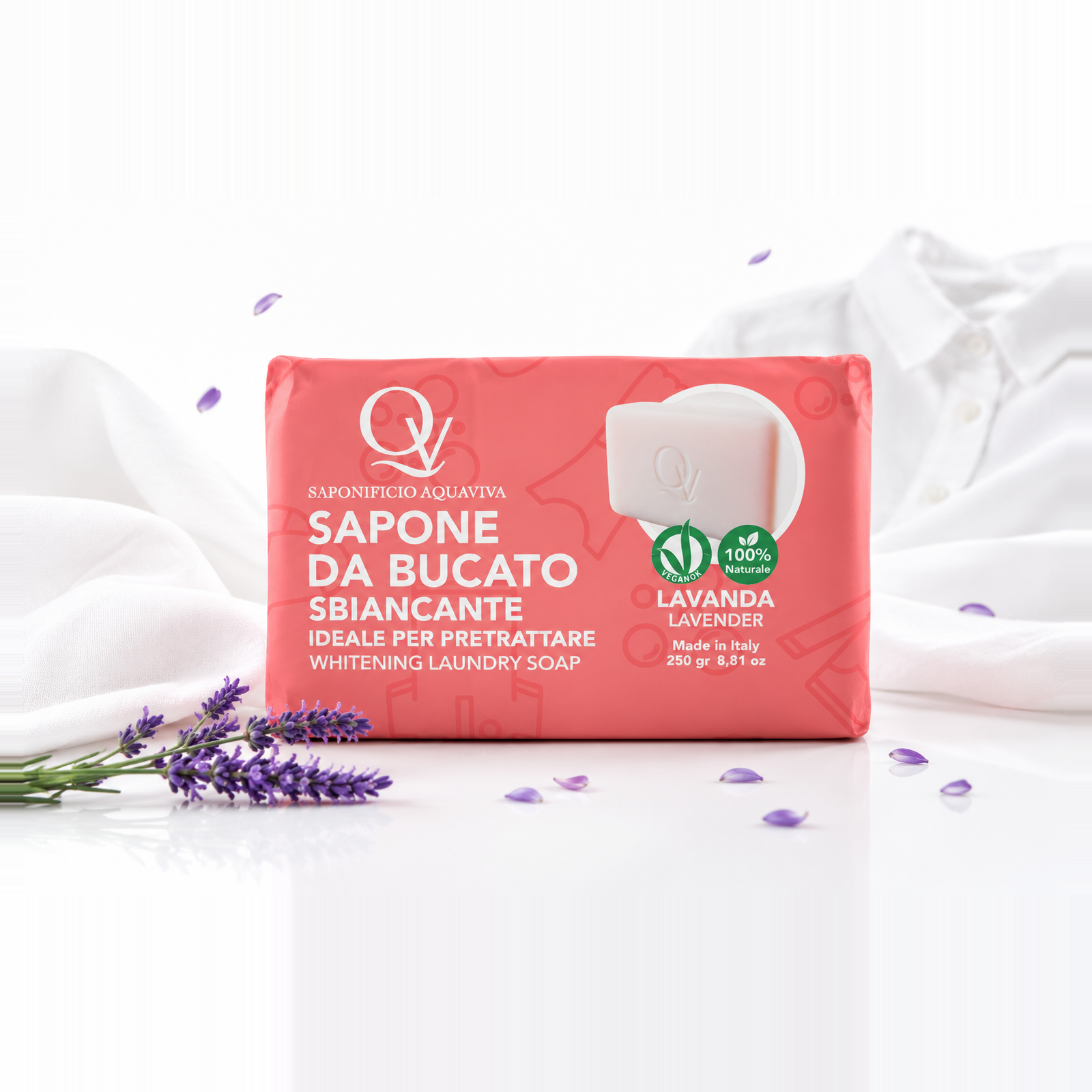 Sapone Sbiancante alla Lavanda