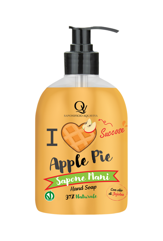 Sapone Mani: Apple Pie 100% Vegan Saponificio Aquaviva