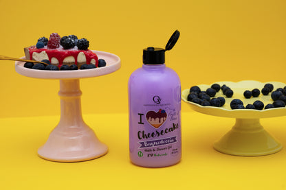 100% Vegan Berry Cheescake Body Wash