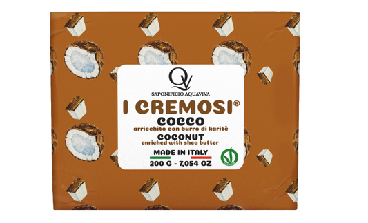 Sapone Cremoso al Cocco Saponificio Aquaviva