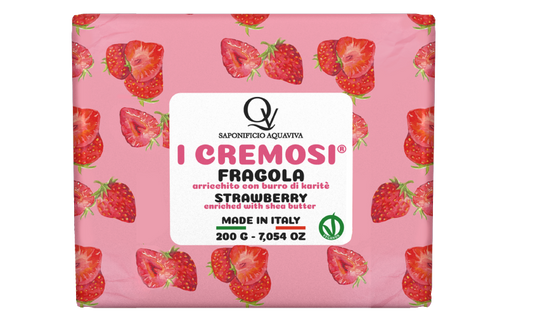 Sapone Cremoso alla Fragola Saponificio Aquaviva