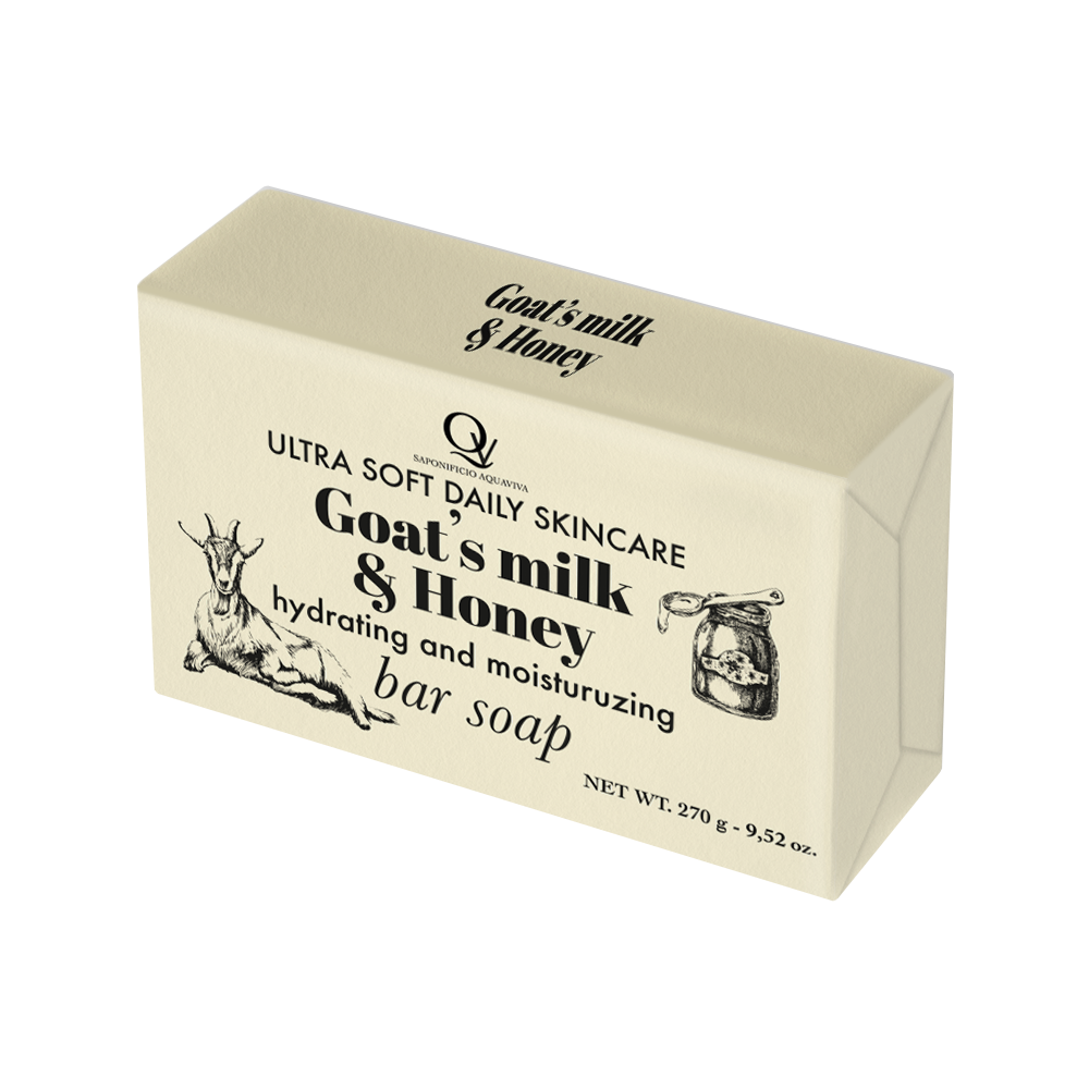 Moisturizing Body Wash Soap 270Gr "Goat's Milk and Honey"