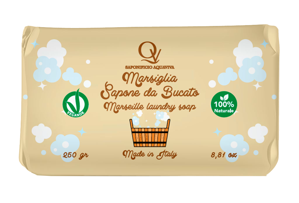 Sapone da Bucato di Marsiglia 100% Naturale Vegan