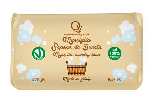 Sapone da Bucato di Marsiglia 100% Naturale Vegan