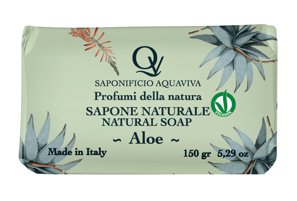 Sapone profumato all'aloe vera Saponificio Aquaviva